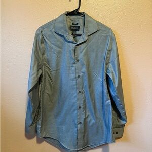 Kenneth Cole Gray Slim Fit Shirt